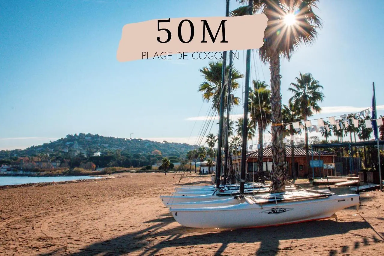 Le Ptit Olivier Piscine - Plage Gassin Apartment